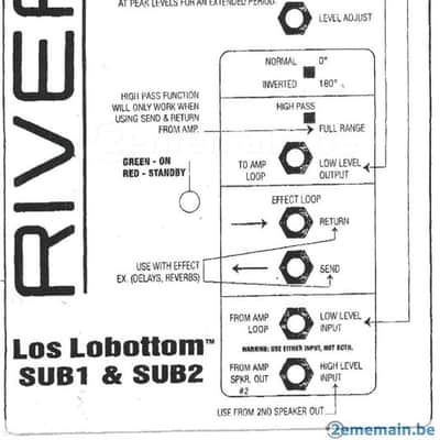 Rivera  Los Lobottom sub1 2002 - Black/Grey image 3