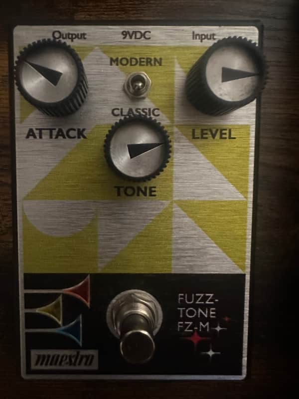 Maestro Fuzz-Tone FZ-M 2022 - Present - Yellow Graphic image 1