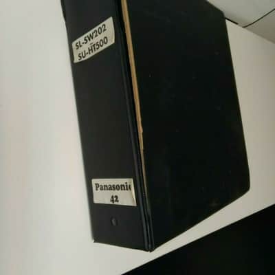 Lot of Vintage Panasonic CD Players/Amplifier Service Manuals SL-SW202-SU-HT500 image 12
