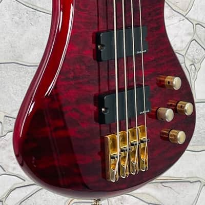Schecter Diamond Series Elite 4 Bass Guitar with Hardshell Case in Excellent Condition image 2