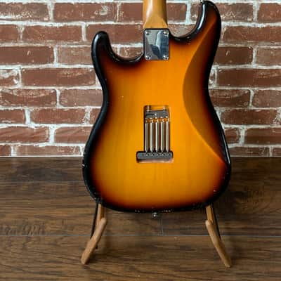 Waterslide S-Style W/ Mojo Lap-Steal and Gold-Foil Pickups, 2020 Sunburst NEW (Authorized Dealer) image 7