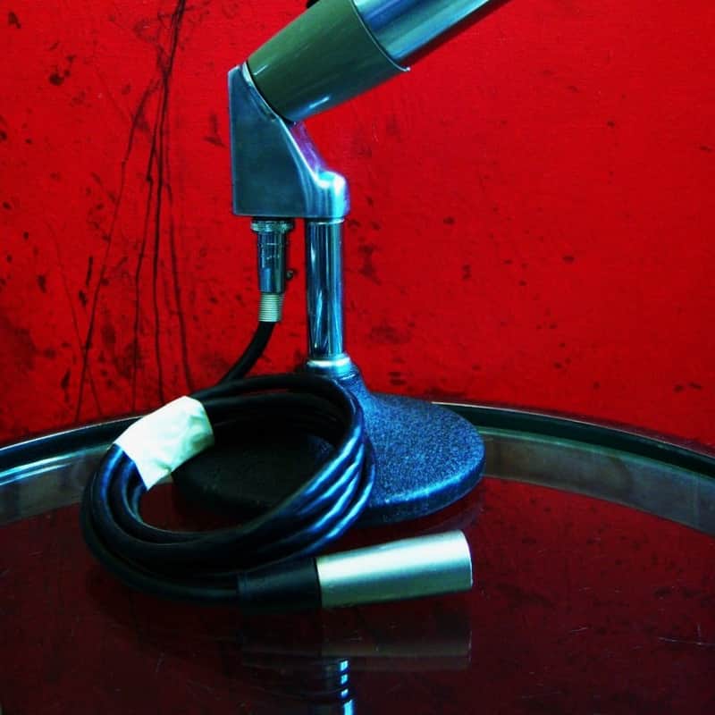 1960s Electro-Voice 641 Omnidirectional Dynamic Microphone Chrome