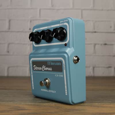 Maxon Vintage Series CS550 Stereo Chorus Guitar Pedal image 2
