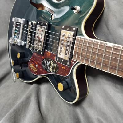 Gretsch G2655T Streamliner Center Block Jr. Double-Cut with Bigsby Cadillac Green image 1
