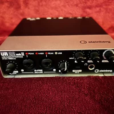 Steinberg UR22mkII USB 2.0 Audio Interface 2010s Silver/Black image 4