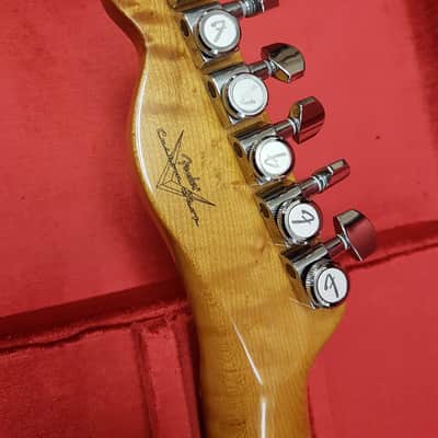 2024 Fender  Custom Shop American Custom Telecaster NOS RW Bleached 3-Color Sunburst image 22