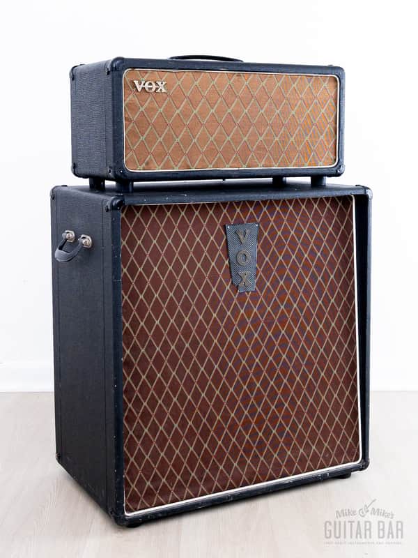 1964 Vox AC50/4 Mk II Big Box Tube Amp Head & Foundation 1x18 Speaker Cabinet, JMI - Excellent