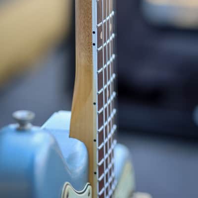 Seuf Guitars OH-10 Old Hand 10 2025 - Ice Blue Metallic image 8