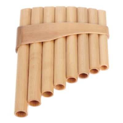HORA Soprano Pan Flute - 8 Pipes - Maple Wood - Handmade in Romania image 3