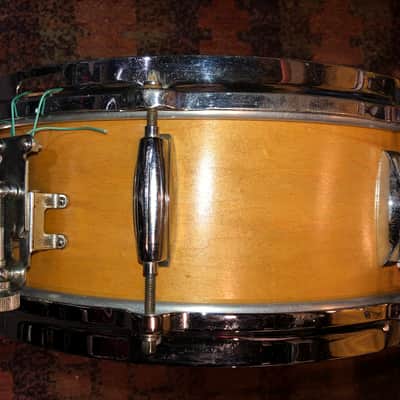 Gretsch Round Badge Natural Maple 1950’s Snare Drum image 2