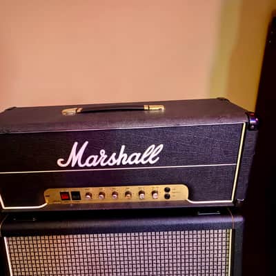 Marshall 1960AX 100-Watt 4x12" Angled Guitar Speaker Cabinet 1990 - Present - Black image 8