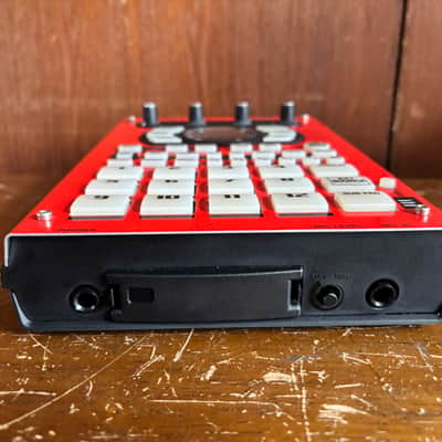 Roland SP-404SX Linear Wave Sampler 10th Anniversary Solid Red x Metallic Red w/ power supply image 9