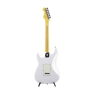 Fender Juanes Stratocaster Electric Guitar, Maple FB, Luna White, JL23XXXX image 3