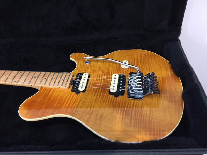 Ernie Ball Music Man Eddie Van Halen 1991 Translucent Gold image 1