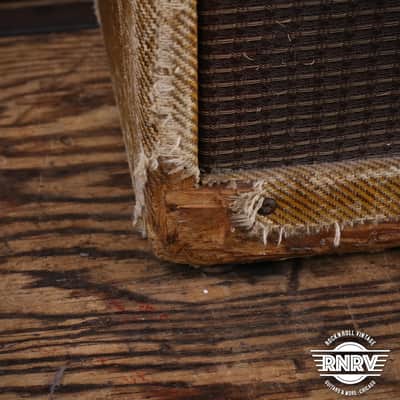 Vintage 1959 Fender Tweed Bassman 5F6-A Narrow Panel Original image 3