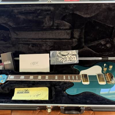Ernie Ball Music Man BFR James Valentine – Pine Green – Signed – #21/63 – OHSC + COA image 14
