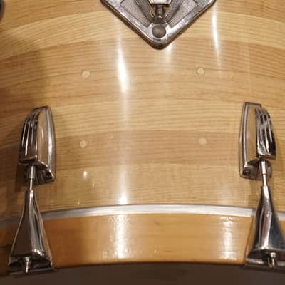 Ludwig 12/13/14/16/18" Drum Set - 1970s Jazzette Butcher Block image 14
