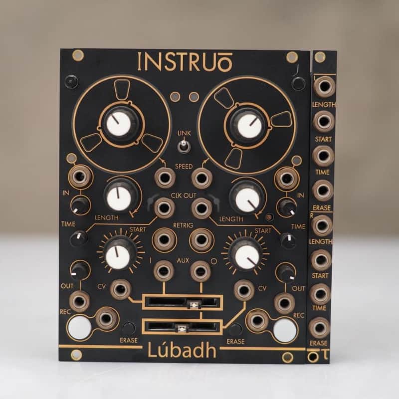 Instruo Lubadh Dual Looper + Expander Eurorack Modules w/ Patch Cables #58943 image 1