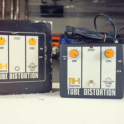 Guyatone TD-1 Tube Distortion | Vintage 1980s | Reverb