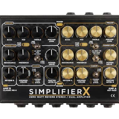 DSM & Humboldt Simplifier X Stereo Guitar Preamp + Cab Simulator image 2