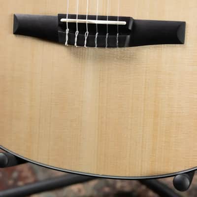 Taylor 312ce-N Nylon Grand Concert Acoustic/Electric Guitar - Natural with Hardshell Case image 15