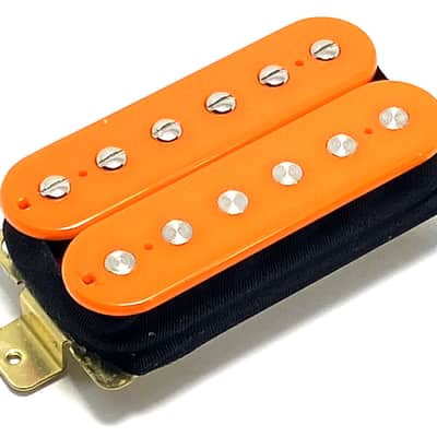 Dragonfire Mod Bucker Neck Position Dedicated Pickup ~ Passive Ceramic Modern Humbucker ~ Orange image 3