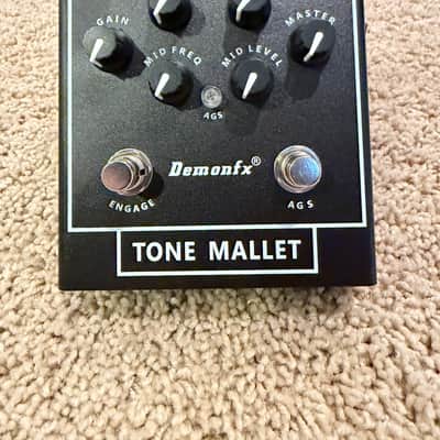 Demon FX Tone Mallet Bass PreAmp Boost/OD with DI Fast US Ship