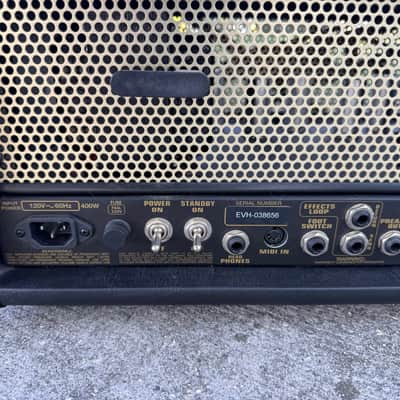 EVH 5150 III EL34 3-Channel 50-Watt Guitar Amp Head 2017 - Present - Black image 6