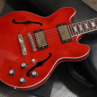 2017 Gibson ES-339 Semi-Hollow Electric Guitar Cherry Red + GB image 2