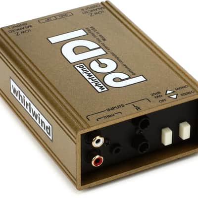 Whirlwind pcDI 2-channel Passive A/V Direct Box image 1