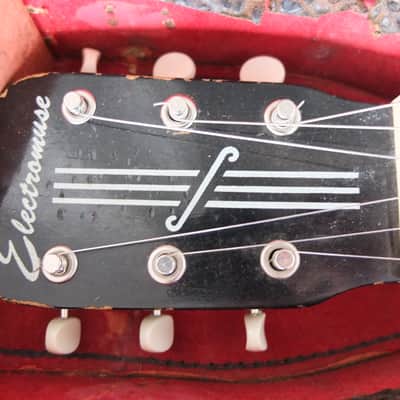 Electromuse Lap Steel Guitar 40s 50s - Black image 4