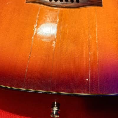 Gibson J-45 Deluxe 1969 - 1982 - Cherry Sunburst image 6
