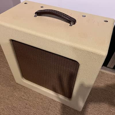 Vulture Amplification Sympathetic Guitar Cabinet 2000 ish - Cream Tolex image 7