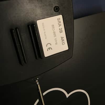 AKG (2) SRA 2B Wireless Microphone Antennas Black image 3
