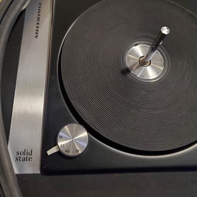 MCM Electrohome Bradford Silvertone Bubble Dome Pedestal Record Player Turntable with Radio image 6