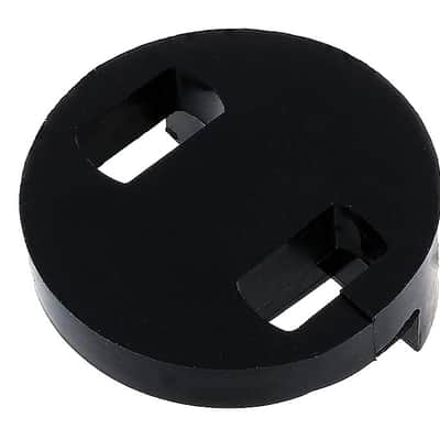 Genuine Tourte Round Cello Mute, Rubber, Two-Hole Bridge Fit-Mount, A World Standard image 3