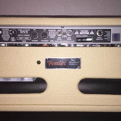 Fender Limited Edition ‘65 Deluxe Reverb Head 2015 Blonde Mint Rare image 11