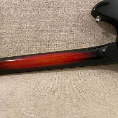 1960’s Unbranded Sekova Mentor 12 String Guitar Variant Redburst Hockey Stick Headstock Electric XII MIJ Japan Rare / VIDEO image 11