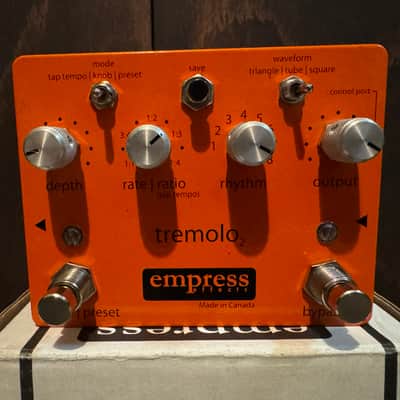 Empress Tremolo 2 2010s - Orange - With box and papers! image 2