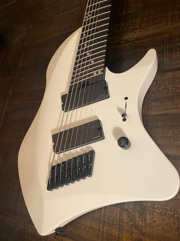 Abasi Concepts Larada 8 string Legion guitar Osteon White | Reverb