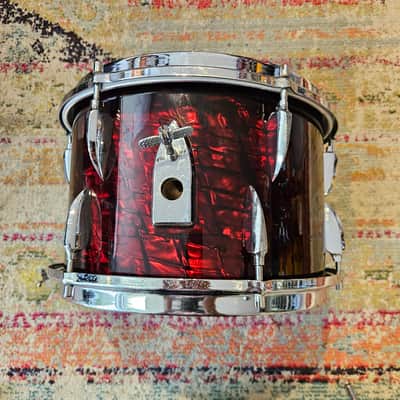 Sonor Teardrop 20-16-13-12" Drum Kit in Ruby Pearl 6-ply Beech image 18