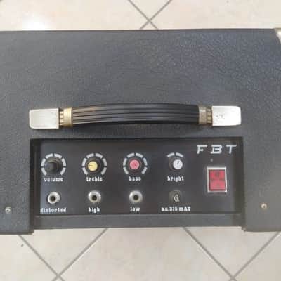 Amplificatore vintage FBT mini-maxi 52 R – 80W anni '70 suono caldo, per chitarra e tastiera image 2