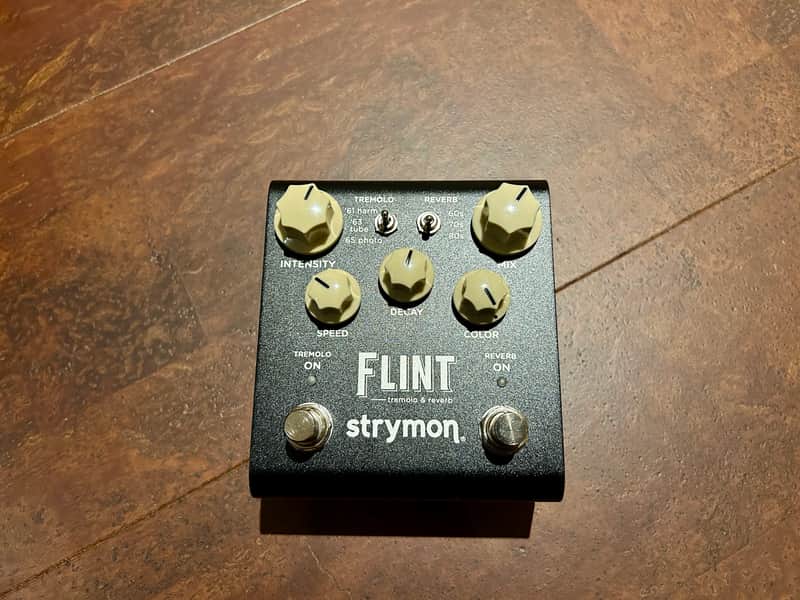 Strymon Flint Reverb and Tremolo V2 2022 - Present - Black image 1