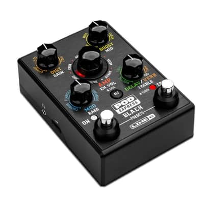 Line 6 POD Express Black - Portable Guitar Amplifier Modeler, Cabinet Emulator, and Effects Processor image 3