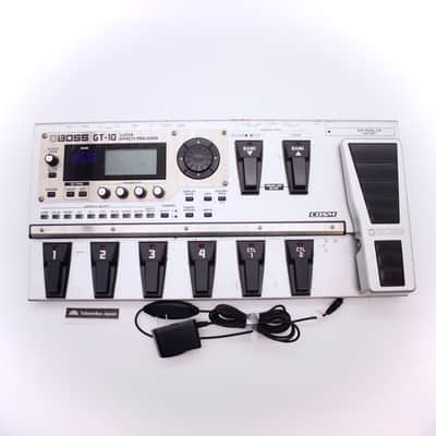 Boss GT-10 Guitar Effects Processor With Power Supply Guitar Multi Effect Pedal J9A5837
