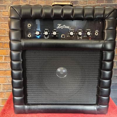 Vintage 1970s Kustom K25 C-2 1x12" Combo Black Tuck & Roll image 1