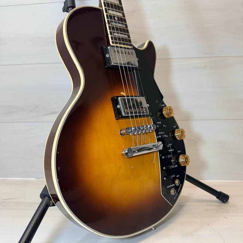 Univox Effector Vintage Electric Guitar w/ Built-In Effects – Sunburst – Late 1960s – Japan Late 1960's - Sunburst image 1