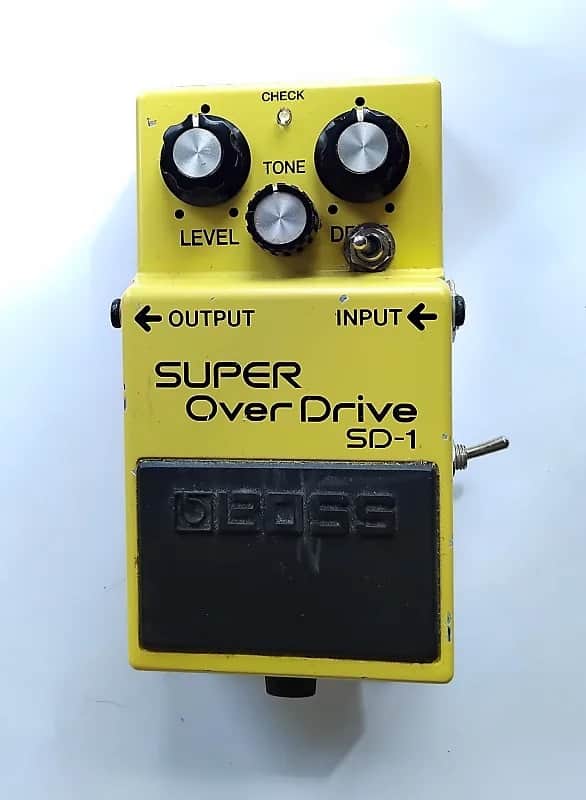 Boss SD-1 Super Overdrive - with Monte Allums GT mod image 1