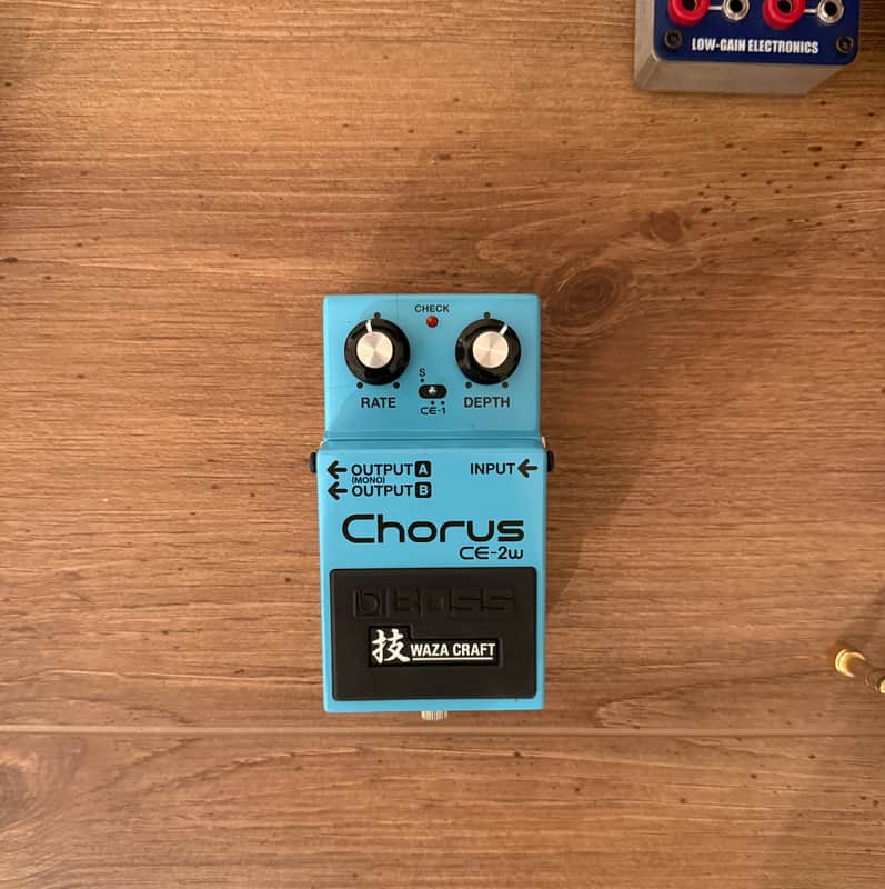 Boss CE-2W Chorus Waza Craft 2016 - Present - Blue image 1