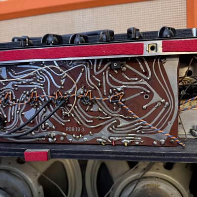 Vintage 1972 Vox AC30 2×12 Top Boost Valve Amplifier Combo w/ Celestion T2056 image 18